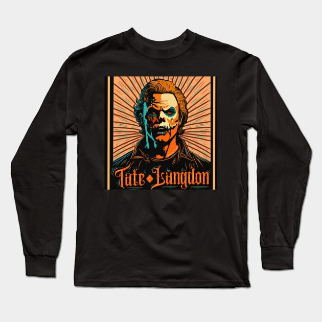 Tate Langdon Long Sleeve T-Shirt by gloomynomad